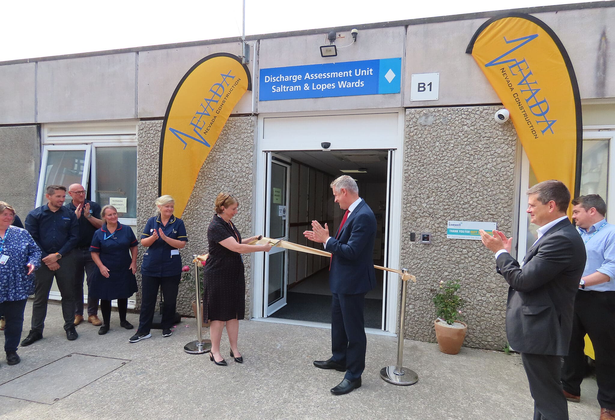 Mount Gould Hospital Completion of a New Discharge Assessment Unit