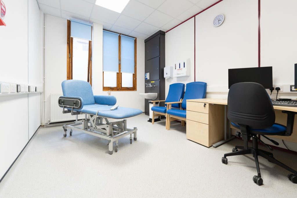 co create architects NHS marjons plymouth care hub pain management 5